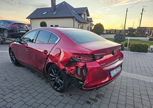 Mazda 3 cena 51900 przebieg: 95000, rok produkcji 2019 z Lipno małe 407